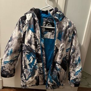 Quicksilver Ski Jacket size medium for youth